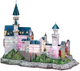 Puzzle 3D Cubic Fun Neuschwanstein Castle 128 elementów (6944588205102) - obraz 2