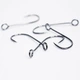 Крючок FOX Jig LargeEye S-59 #8 черный (1шт) - изображение 4