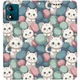 Чохол-книжка BoxFace для Motorola E13 Котики Клубочки (50902) - изображение 3