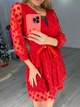 Fashions • Сукня Ліла Fashions 48 червоний (0712-ді) - зображення 2