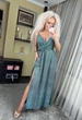 Fashions • Вечернее люрексовое платье Grace Fashions L изумрудный (7123-ди) - изображение 5
