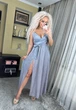 Fashions • Вечернее люрексовое платье Grace Fashions L серебро (7123-ди) - изображение 1