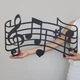 Вешалка Настенная 55см х 32см Glozis Melody H-049 - изображение 2