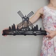 Вешалка Настенная 46см х 26см Glozis Windmill H-064 - изображение 2