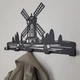 Вешалка Настенная 46см х 26см Glozis Windmill H-064 - изображение 5