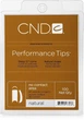 Профессиональные типсы CND Performance Tips 100 шт/уп (натуральные) - изображение 1