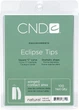 Профессиональные типсы CND Eclipse Tips 100 шт/уп (натуральные) - изображение 1