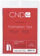 Профессиональные типсы CND Formation Tips 100 шт/уп (натуральные) - изображение 1