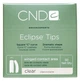 Профессиональные типсы CND Eclipse Tips 50 шт/уп (прозрачные) номера (№1-10) - изображение 1