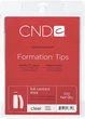 Профессиональные типсы CND Formation Tips 100 шт/уп (прозрачные) - изображение 1