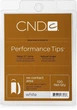 Профессиональные типсы CND Performance Tips 100 шт/уп (белые) - изображение 1