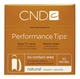 Профессиональные типсы CND Performance Tips 50 шт/уп (натуральные) номера (№1-10) - изображение 1