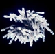 Яркая светодиодная гирлянда НА БАТАРЕЙКАХ 100LED DL 10м белый 7G-F-7790 - изображение 3