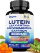 Передовая добавка для поддержки глаз и зрения Zoyava Lutein and Zeaxanthin 8000 MG Eye Vitamins with Saffron, Glucomannan, Ashwagandha, and Green Tea Extract Vision and Eyes Support - изображение 1