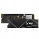 Твердотельный накопитель SSD M.2 ADATA GAMMIX S70 BLADE 1TB 2280 PCIe 4x4 NVMe 3D NAND Read/Write:7400/5500 MB/sec - изображение 2
