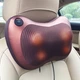 Масажна подушка Car and Home Massage Pillow, масажер для шиї автомобільний(ws78472)(WB) - изображение 1