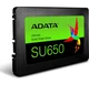 SSD диск ADATA Ultimate SU650 120GB 2.5" SATA III 3D NAND TLC (ASU650SS-120GT-R) - изображение 3