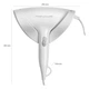 Фен Profi Care PC-HT 3044 Cool Shot, 1800 Вт, настінний, 2 швидкості, 2 режими температури, холодне повітря, білий - изображение 5
