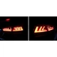 Задні світлодіодні LED ліхтарі (фари) тюнінг на Toyota Camry v70 2018+ (чорна серпанок) - зображення 3