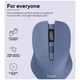 Мышка Trust Mydo Silent Wireless Blue (25041) - изображение 6