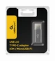 Адаптер Cablexpert Micro USB to USB Type-C (A-USB2-CMmF-01) - зображення 3