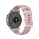 Ремешок силикон (текстурный) для Garmin Venu 3 | Venu 2 светло-розовый - изображение 4