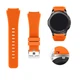 Ремешок силикон (классик) для Garmin Venu 3 | Venu 2 оранжевый - изображение 1