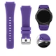 Ремешок силикон (классик) для Garmin Venu 3 | Venu 2 темно-фиолетовый - изображение 1