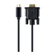 Перехідник Cablexpert USB-C to VGA/Full HD60Hz 2m (A-CM-VGAM-01) - зображення 1