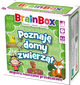 Gra planszowa Rebel BrainBox - Poznaje domy zwierząt (5902650616691) - obraz 1