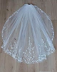 Удлиненная свадебная фата ivory 115см Lady Solomia СE-60 - изображение 4