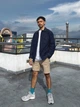 Жакет Uniqlo розмір М темно синій (455093) - изображение 5
