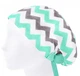 Медицинская шапочка женская HeadwearUniverse универсальная принт Зигзаг мятный - изображение 3