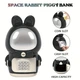 Детская электронная копилка - сейф з кодовым замком Зайчик - Космонавт Space Rabbit Piggy Bank (995098) - изображение 2