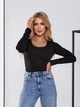 Трикотажный боди VivaLaDonna M/L черный 43297095 - изображение 6