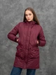Женская зимняя парка GARD BRIGHT XS бордовый 3092 - изображение 3
