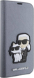 Чохол-книжка Karl Lagerfeld Saffiano Karl&Choupette do Apple iPhone 14 Pro Silver (3666339122843) - зображення 1