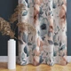Готова напівзатемнювальна штора Soovi Home 140 х 250 см на тасьмі Peach blue flowers (14559630741) - изображение 1