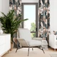 Готова напівзатемнювальна штора Soovi Home 140 х 250 см на тасьмі Delicate flowers (14559594291) - зображення 2