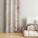 Готова напівзатемнювальна штора Soovi Home 140 х 250 см на тасьмі White and pink marble (14559506251) - зображення 3