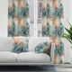 Готова напівзатемнювальна штора Soovi Home 140 х 250 см на тасьмі Flowers (14554946571) - изображение 5