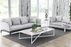 Готова напівзатемнювальна штора Soovi Home 140 х 250 см на тасьмі White and black marble (14559285146) - изображение 6