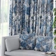 Готова напівзатемнювальна штора Soovi Home 140 х 250 см на тасьмі Blue flowers (14559817451) - изображение 7