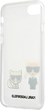 Панель Karl Lagerfeld Karl&Choupette do Apple iPhone 7/8 Transparent (3700740494165) - зображення 3