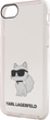 Панель Karl Lagerfeld Ikonik Choupette do Apple iPhone 7/8 Pink (3666339118846) - зображення 2