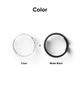 Чехол Ringke Slim Clear + Matte Black 2-pack для Google Pixel Watch 2 (S78601RS) - изображение 14
