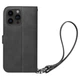 Чехол-книжка Spigen Wallet S Pro для iPhone 15 Pro Black (ACS06740) - изображение 4