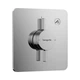 Смеситель скрытого монтажа на 1 потребитель Hansgrohe DuoTurn Q (цвет - хром) 75614000 - изображение 1
