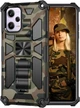 Чехол Military Shield для Xiaomi Poco X5 Pro 5G бампер противоударный с подставкой Khaki - изображение 8