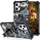 Чехол Military Shield для Xiaomi Poco X5 Pro 5G бампер противоударный с подставкой Navy-Blue - изображение 1